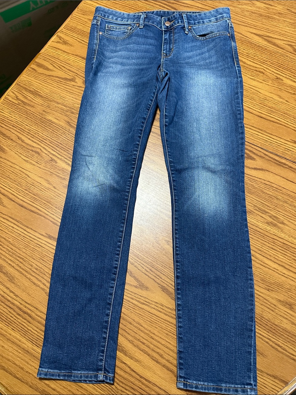 GAP Women's Dark Blue Skinny Jeans
